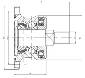Agri  Disk Hub  Bearing